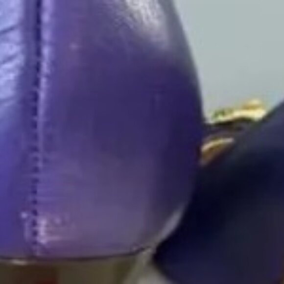 🍍Coach Desaree Purple Block Heel Pumps - Picture 7 of 7